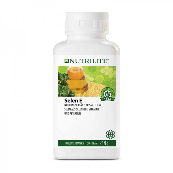 Selen E Großpackung NUTRILITE™ - 200 Tabletten / 216 g - Amway