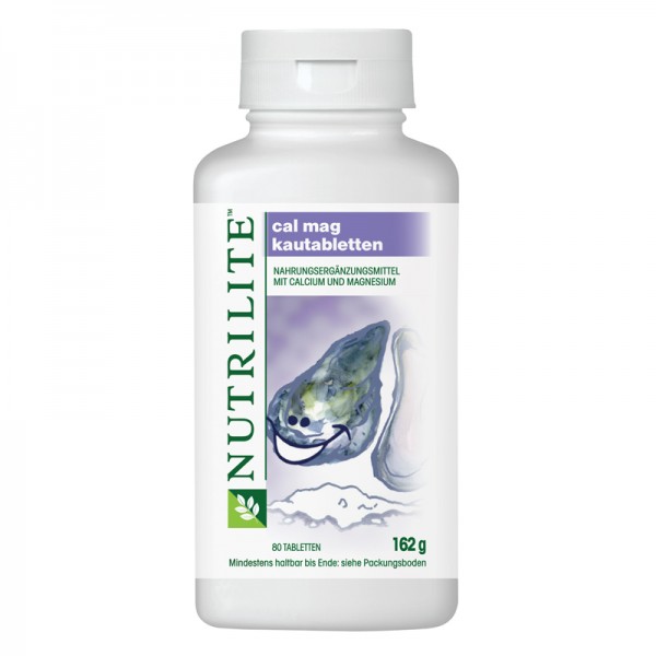 Cal Mag Kautabletten NUTRILITE™ - 80 Kautabletten / 162 g - Amway