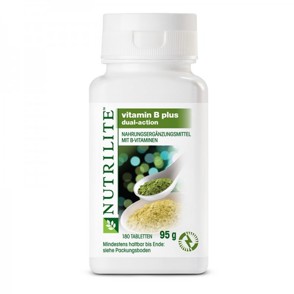 NUTRILITE™ Vitamin B Plus Großpackung - 180 Tabletten / 95 g - Amway