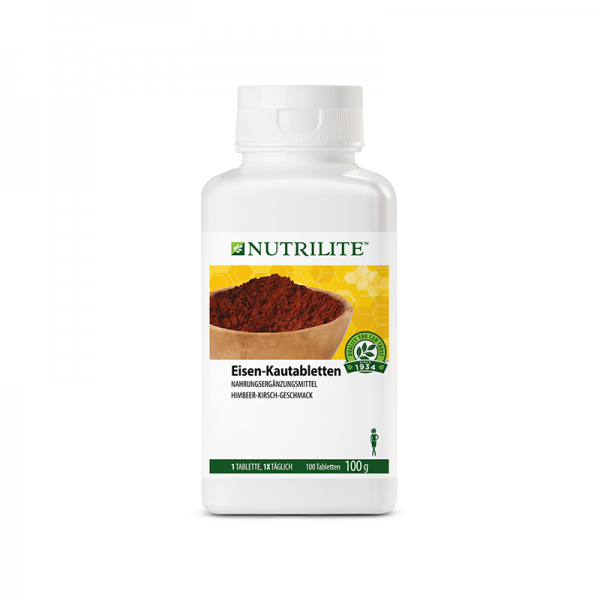 Eisen-Kautabletten NUTRILITE™ - 100 Kautabletten / 100 g - Amway