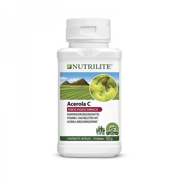 Acerola Vitamin C Kautabletten NUTRILITE™ - 110 Kautabletten / 103 g - Amway