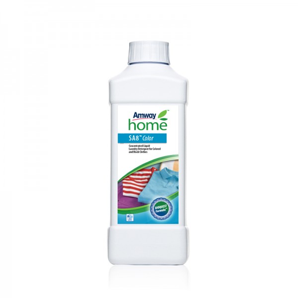 Konzentriertes Flüssigwaschmittel für bunte und schwarze Wäsche SA8™ Color - 1 Liter - AMWAY HOME™