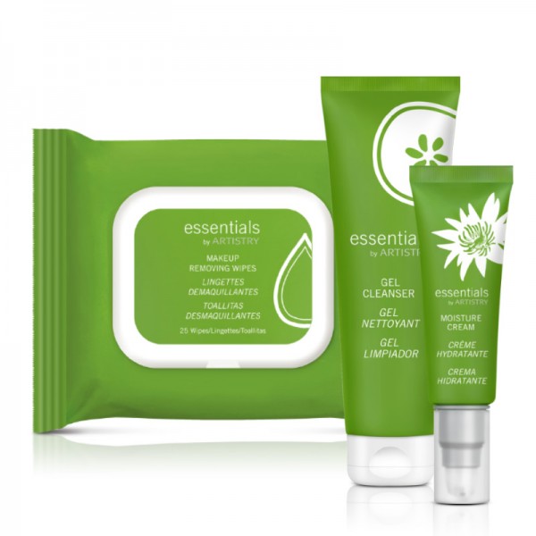 essentials by ARTISTRY™ Set für normale bis trockene Haut - Set mit 3 Produkten - Amway