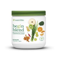 Nutrilite Begin Blend - zur Vorbereitung des Darms auf den Tag - 177 g Pulver, 30 Portionen - Amway
