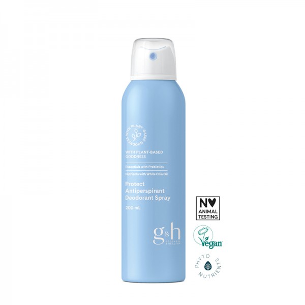g&amp;h GOODNESS &amp; HEALTH Protect Deodorant und Anti-Perspirant Spray - 200 ml - Amway