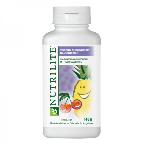 Vitamin-Mineralstoff-Kautabletten NUTRILITE™ - 120 Kautabletten / 148 g - Amway