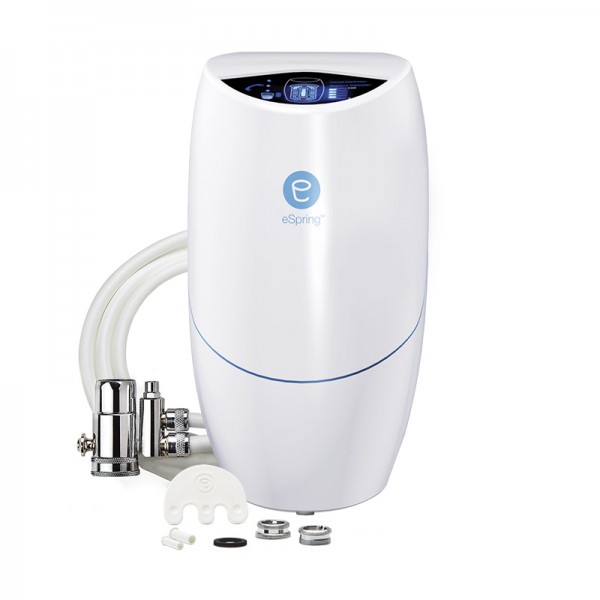 Wasserfiltersystem für vorhandenen Wasserhahn (Installation oberhalb der Arbeitsfläche) eSpring™ - A