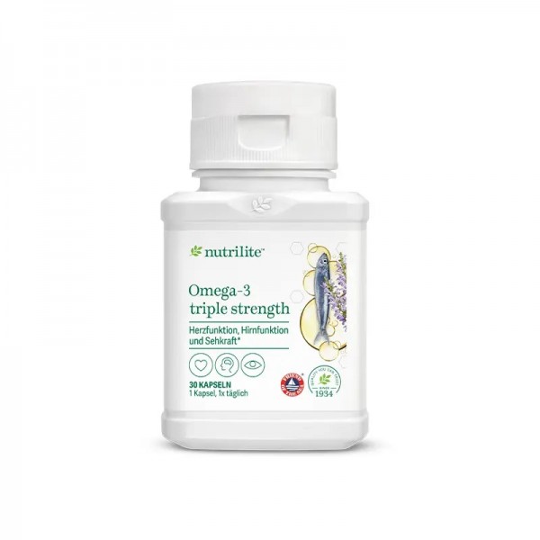 Omega-3 Triple Strength Nutrilite - 30 Kapseln / 132 g - Amway