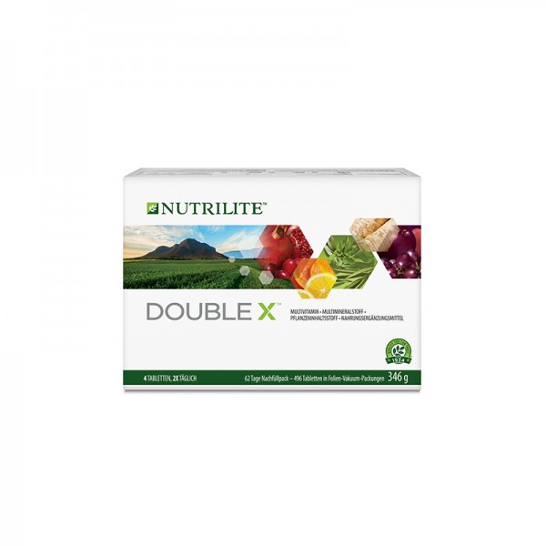 Nachfüllpack NUTRILITE™ DOUBLE X™ - Nachfüllpack mit 2 x 31 Tagesrationen / 346 g - Amway